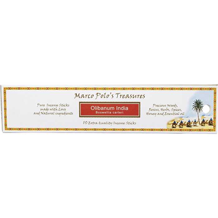 Marco Polo's Treasures Incense Sticks Olibanum India 10pk - Olabens
