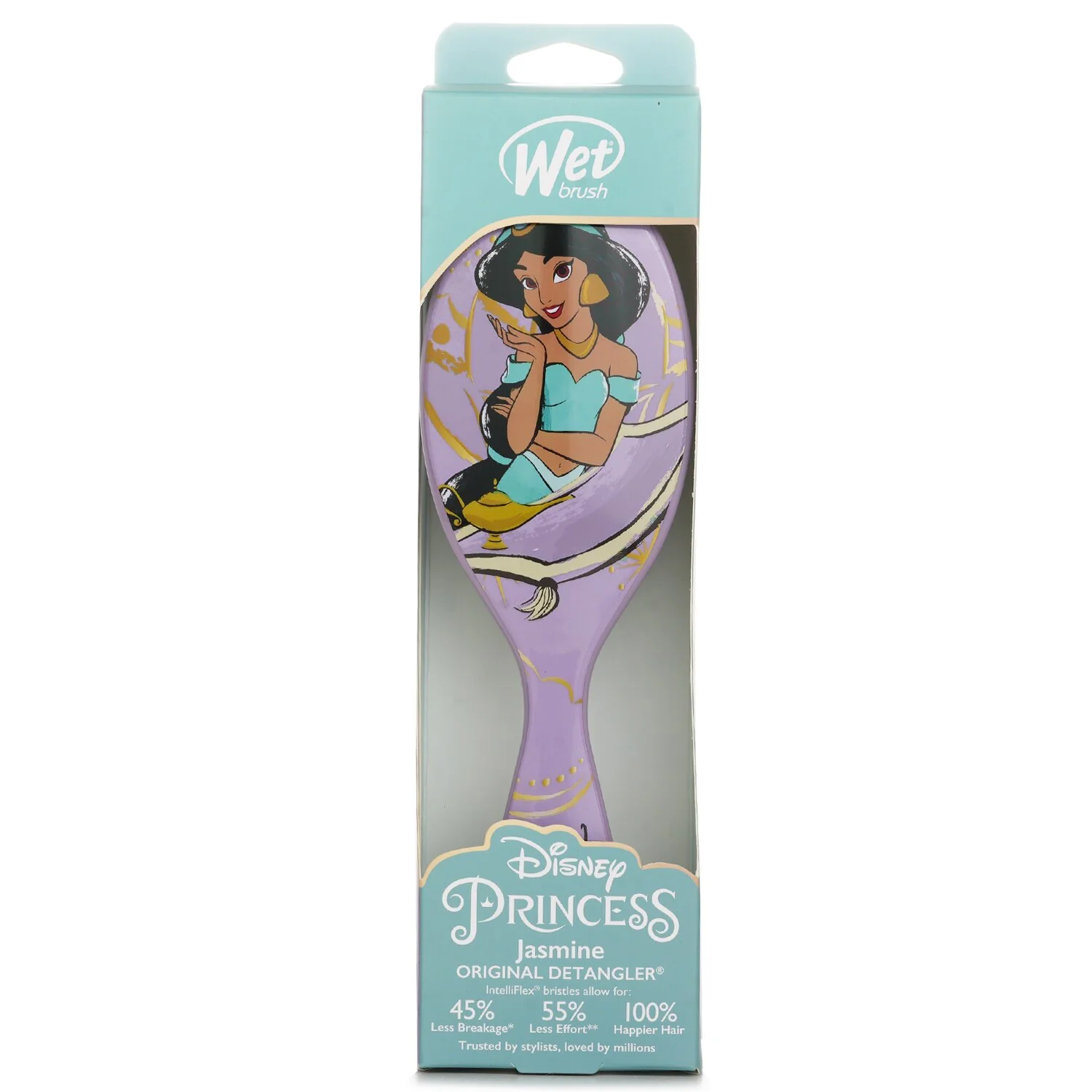 Wet Brush Original Detangler Elegant Disney Princess Jasmine Hair Brush  1pc - Olabens