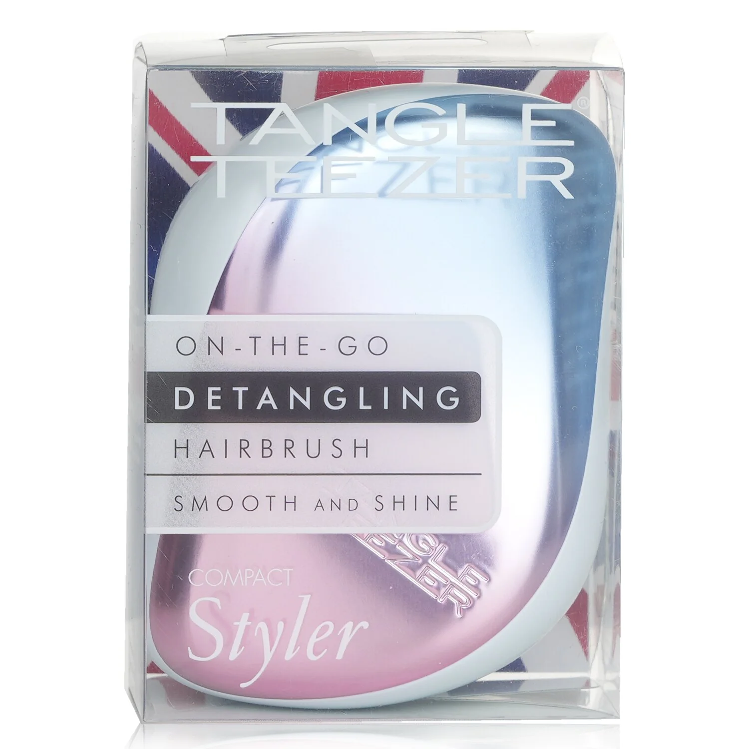 Tangle Teezer Compact Styler On-The-Go Detangling Hair Brush - # Baby Shades  1pc - Olabens