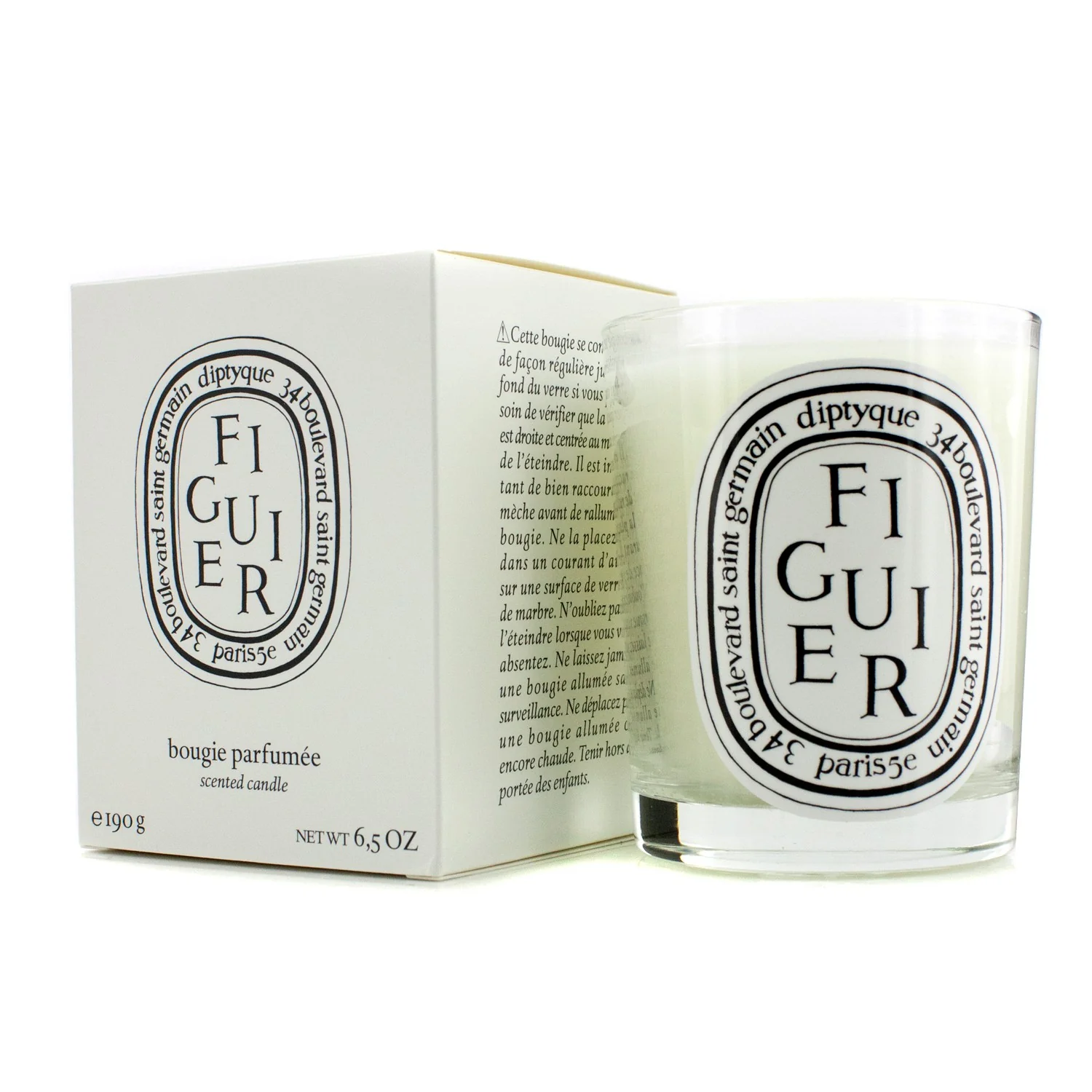 Diptyque Scented Candle - Figuier (Fig Tree)  190g/6.5oz - Olabens