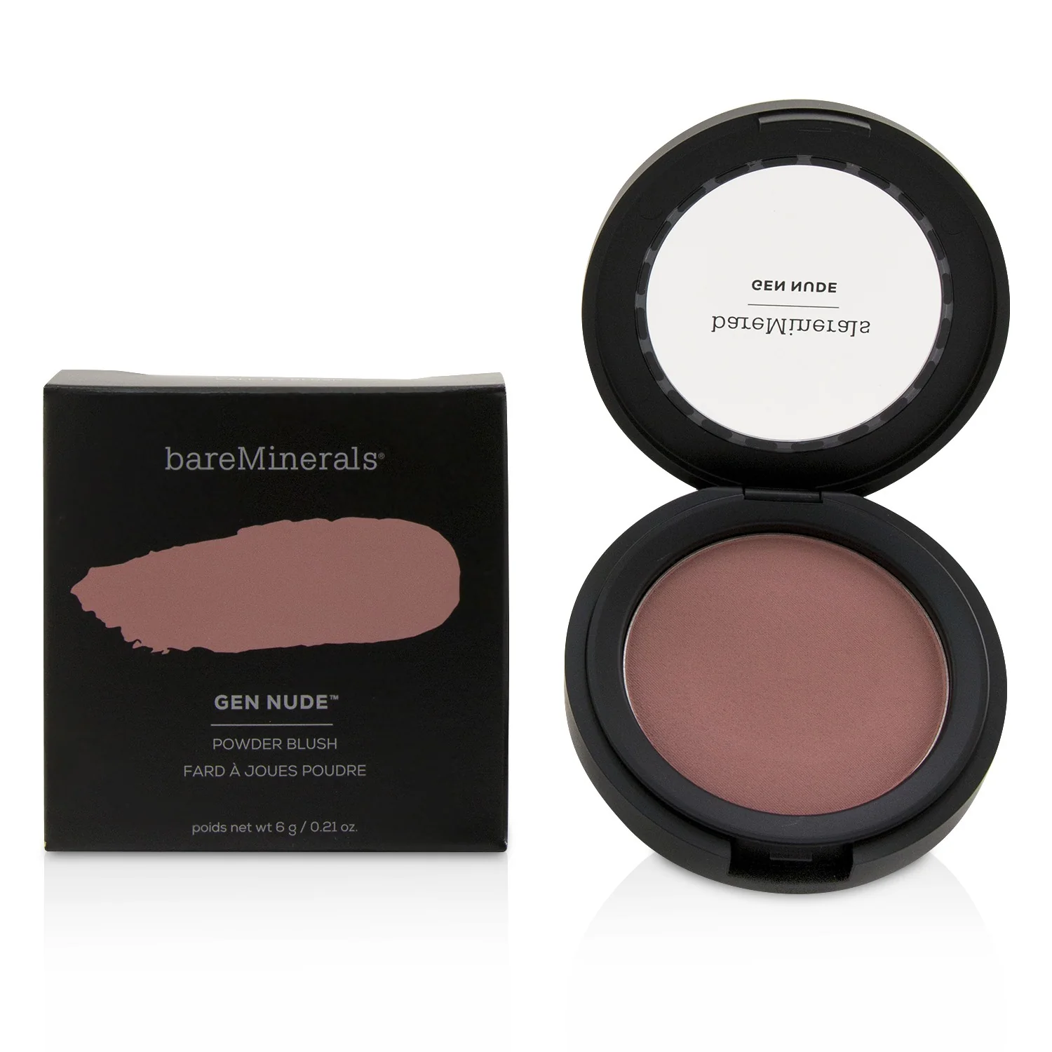BareMinerals Gen Nude Powder Blush - # Beige For Days  6g/0.21oz - Olabens