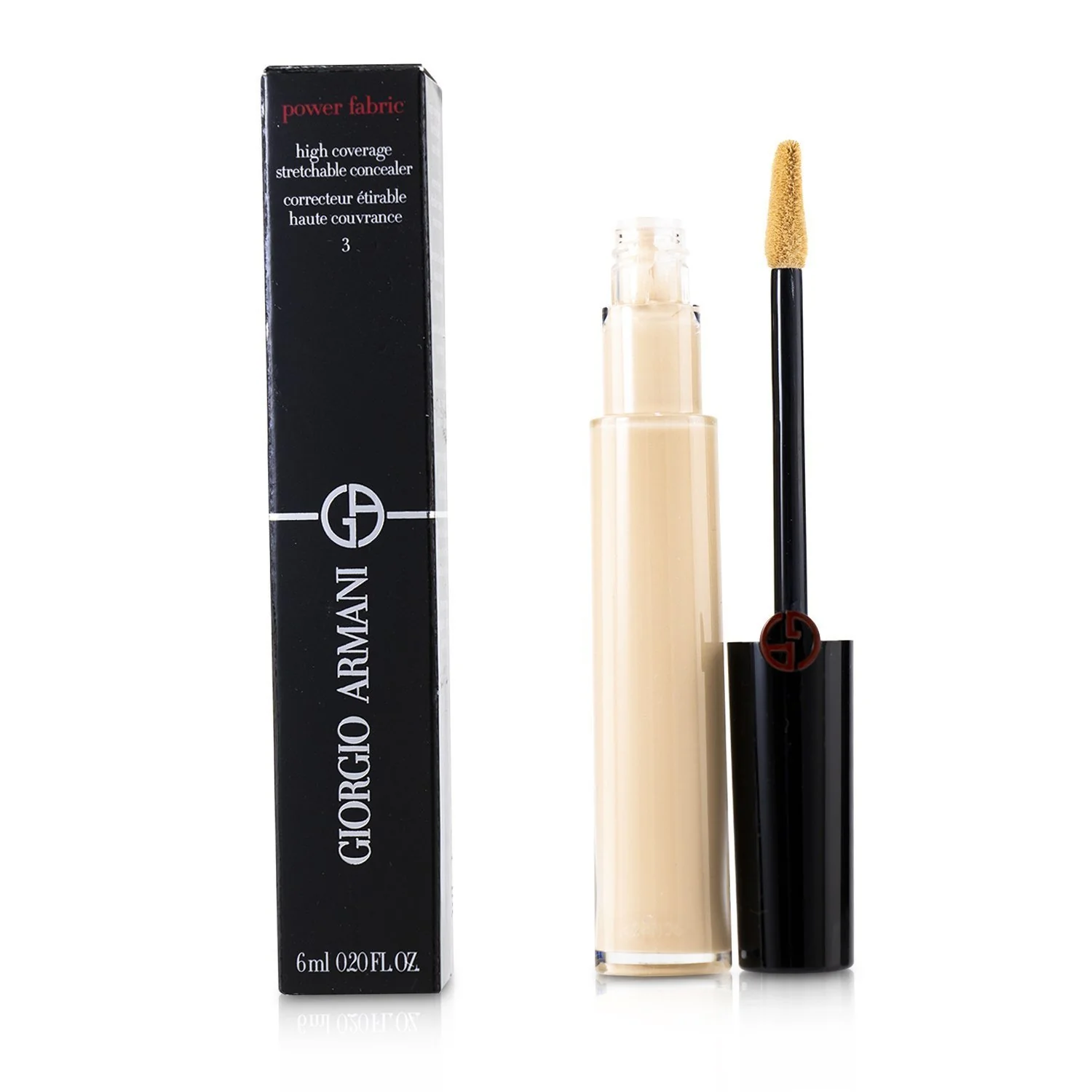 Giorgio Armani Power Fabric High Coverage Stretchable Concealer - # 5.5  6ml/0.2oz - Olabens