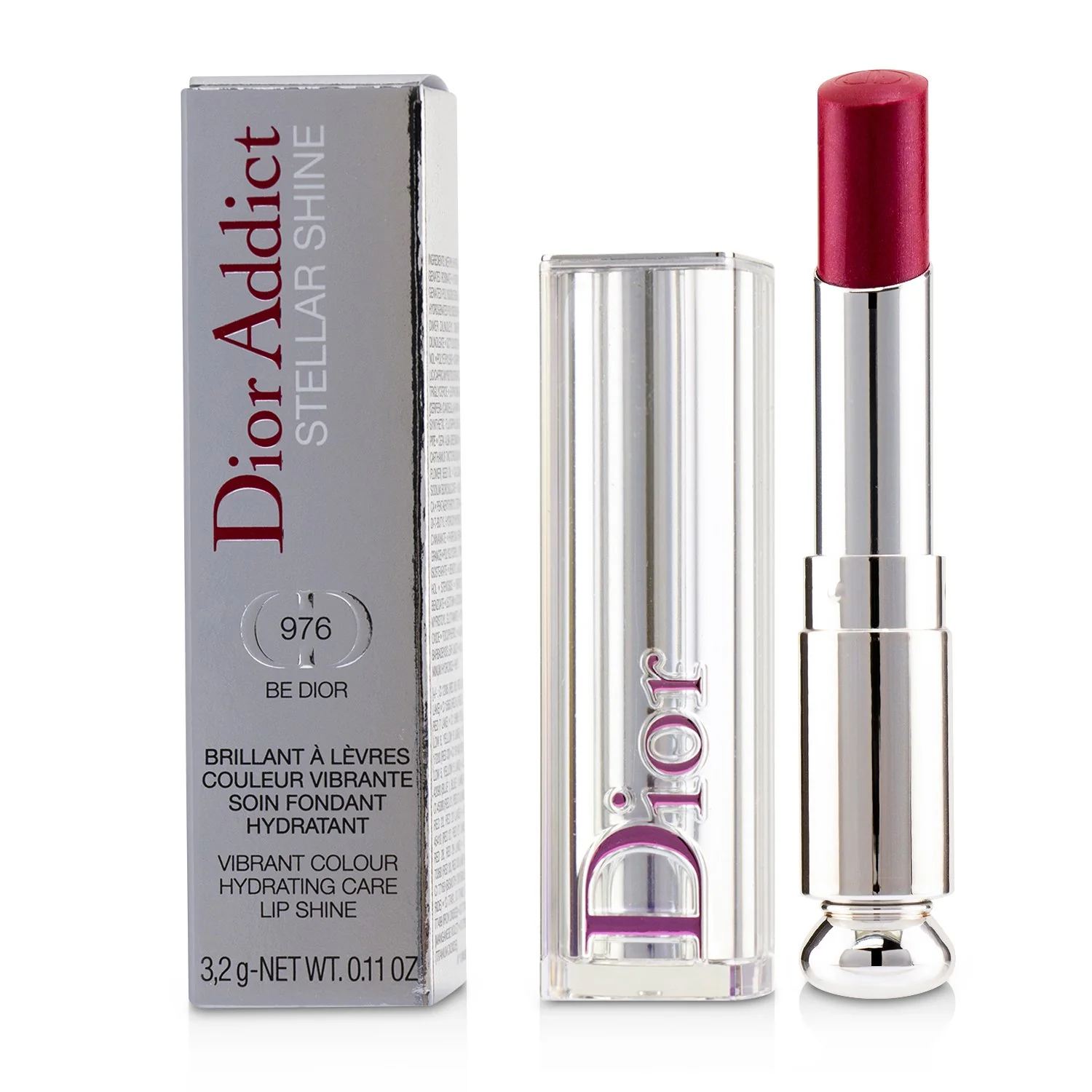 Christian Dior Dior Addict Stellar Shine Lipstick - # 859 Diorinfinity (Red)  3.2g/0.11oz - Olabens