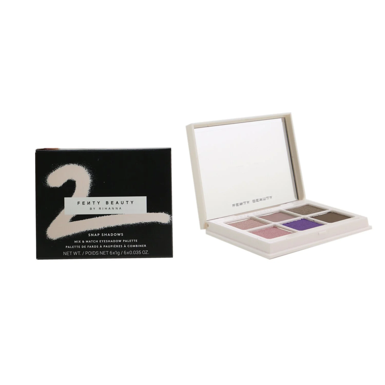 Fenty Beauty by Rihanna Snap Shadows Mix & Match Eyeshadow Palette (6x Eyeshadow) - # 10 Money (Striking Pops)  6g/0.21oz - Olabens