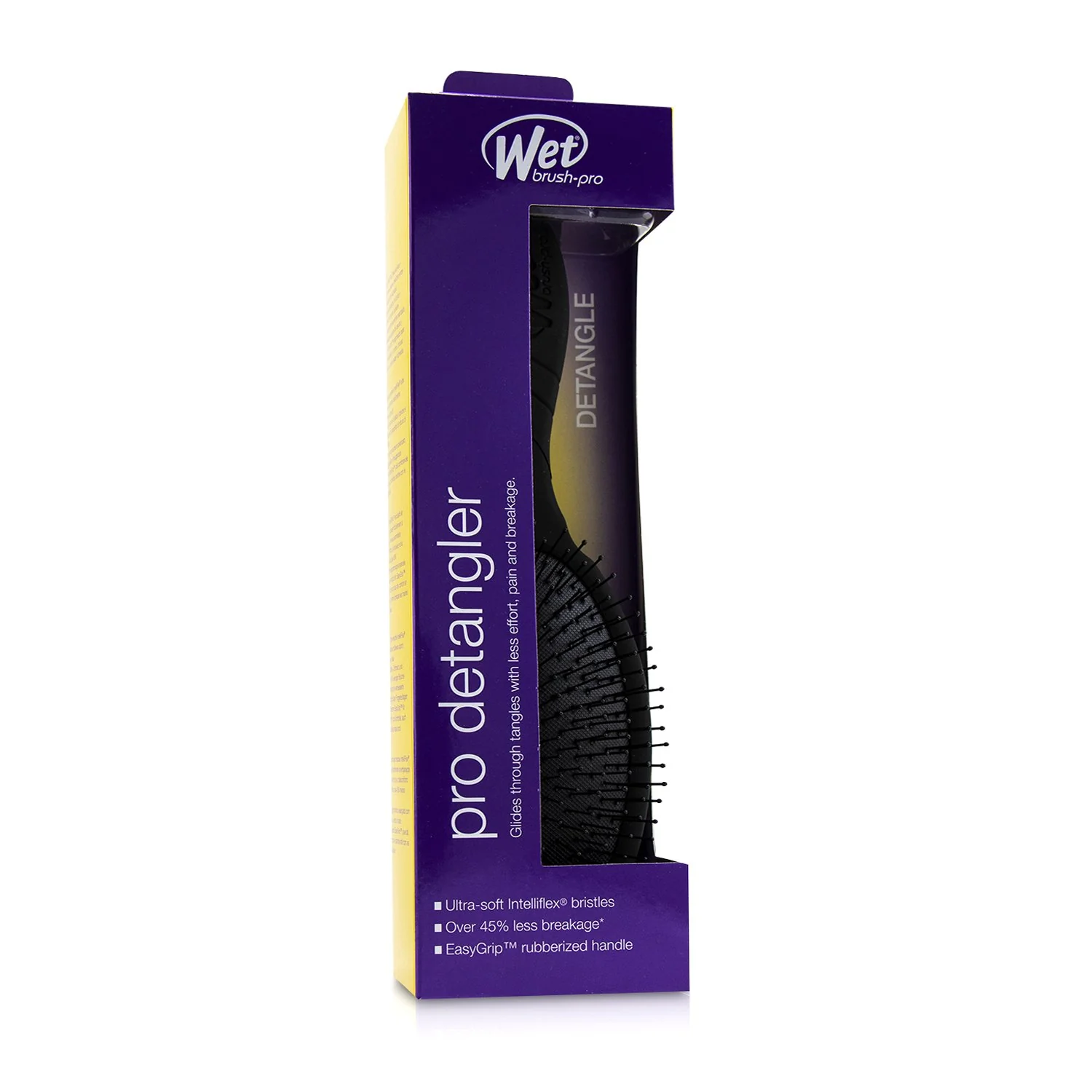 Wet Brush Pro Detangler - # Black  1pc - Olabens