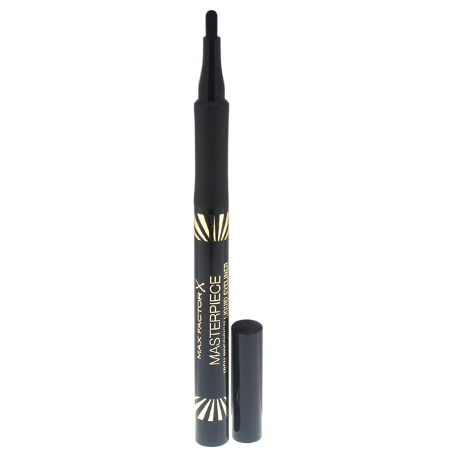 Max Factor Masterpiece Liquid Eyeliner Velvet Black Porcelain 030 by Max Factor for Women - 0.001 oz Eyeliner - Olabens