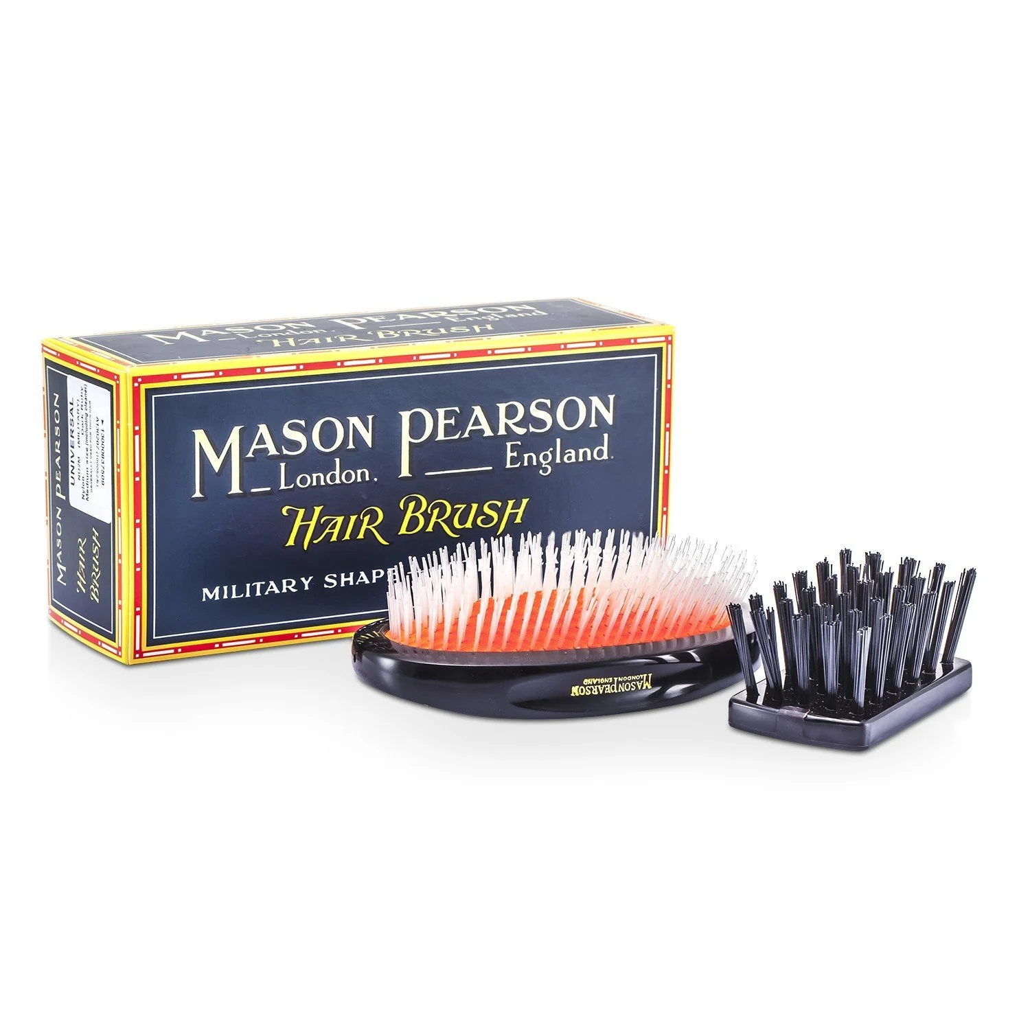 Mason Pearson Nylon - Universal Military Nylon Medium Size Hair Brush  1pc - Olabens