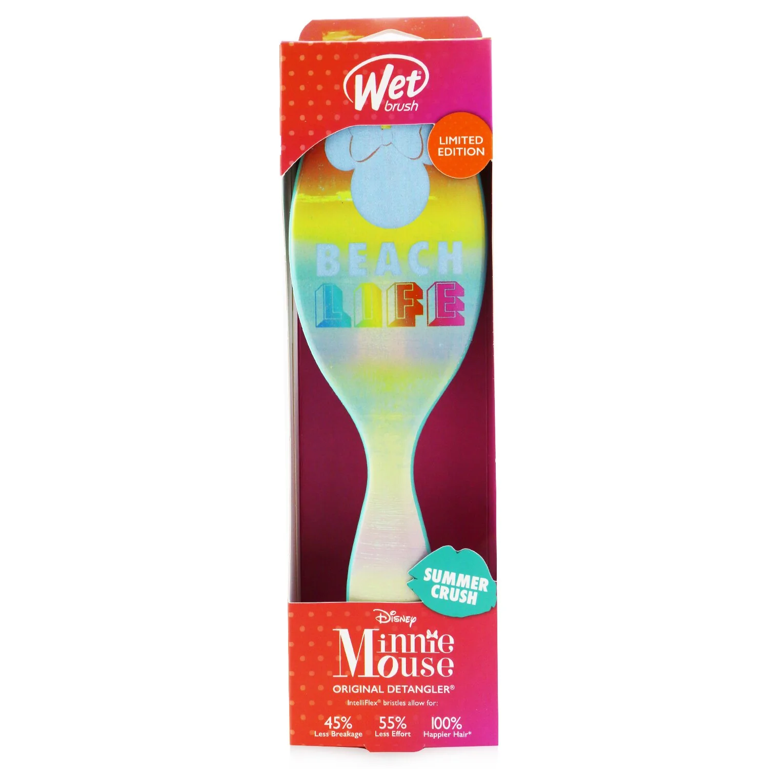 Wet Brush Original Detangler Disney Summer Crush - # Beach Life (Limited Edition) - Olabens