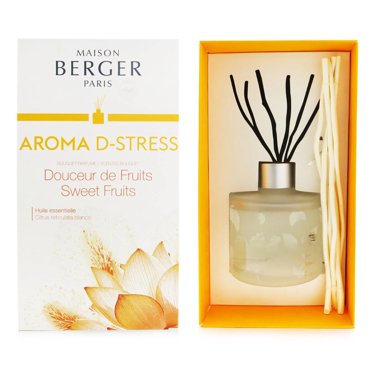 Lampe Berger (Maison Berger Paris) Scented Bouquet - Aroma D-Stress  180ml/6.08oz - Olabens