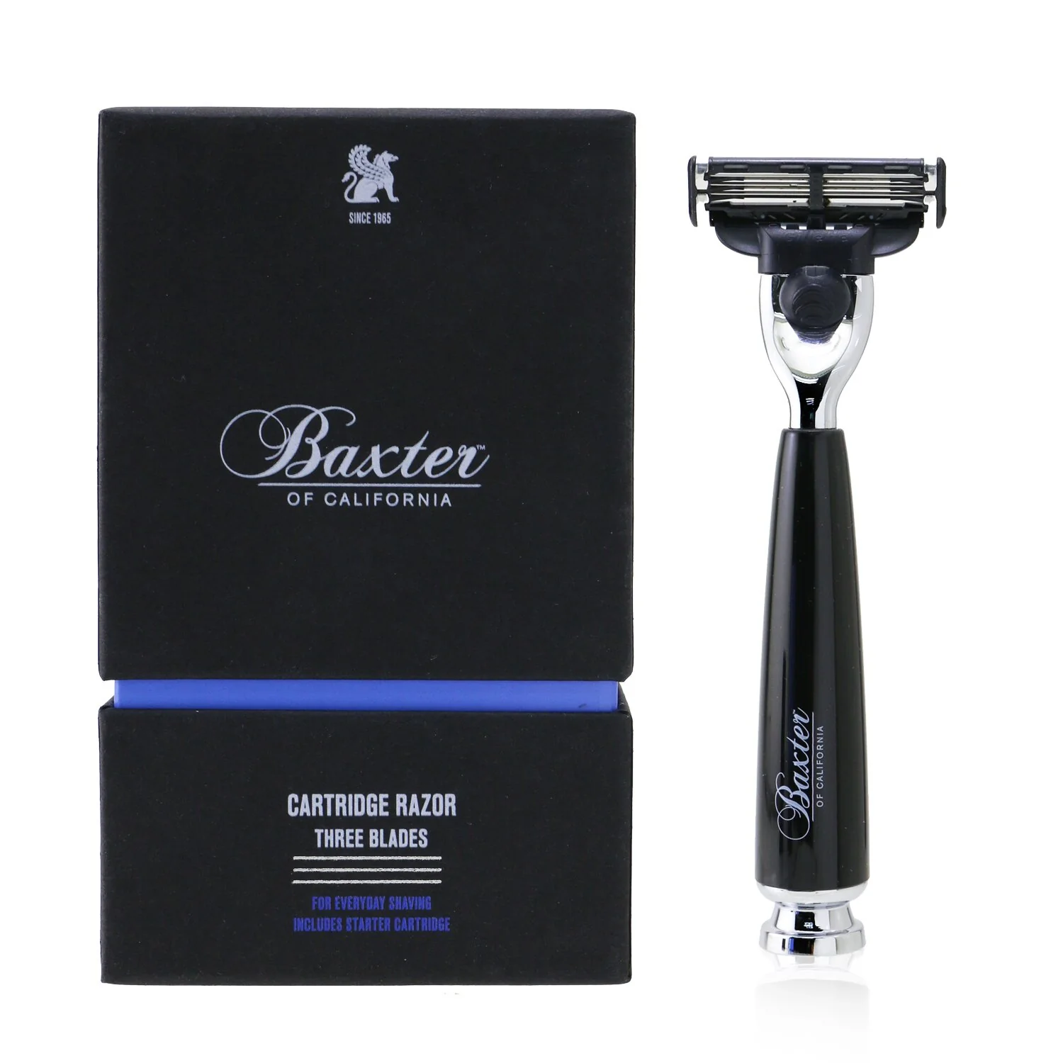 Baxter Of California Three Blades Cartridge Razor  1pc - Olabens