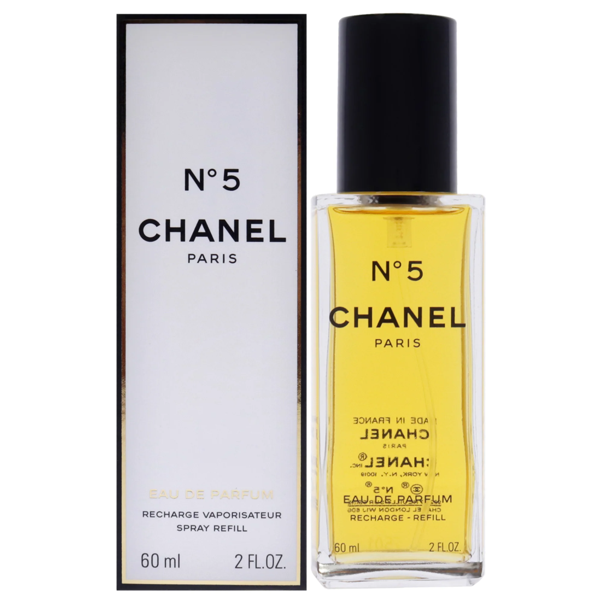 Chanel Chanel No.5 by Chanel for Women - 2 oz EDP Spray (Refillable) - Olabens