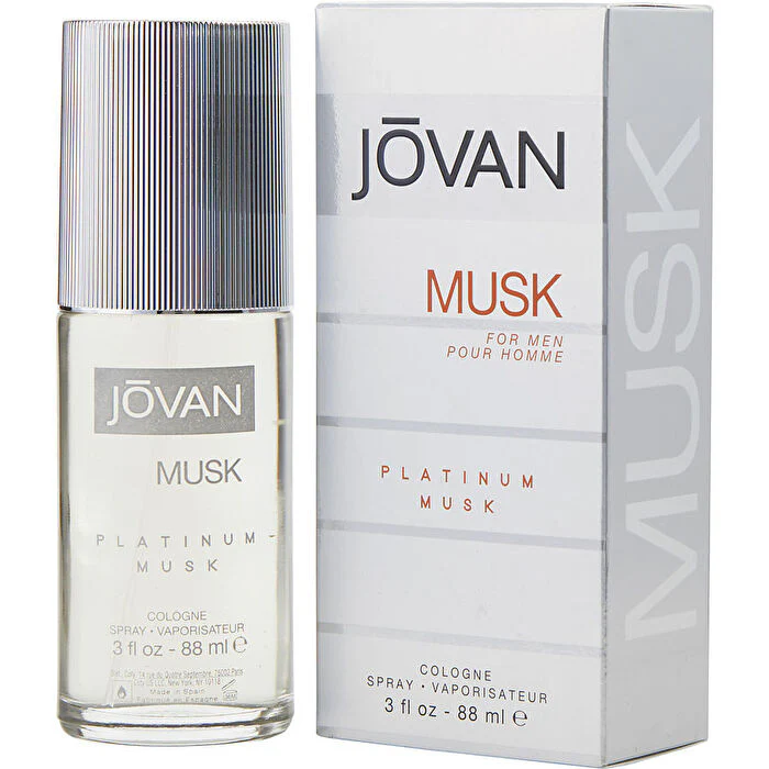 Jovan Jovan Platinum Musk Cologne Spray 90ml/3oz - Olabens