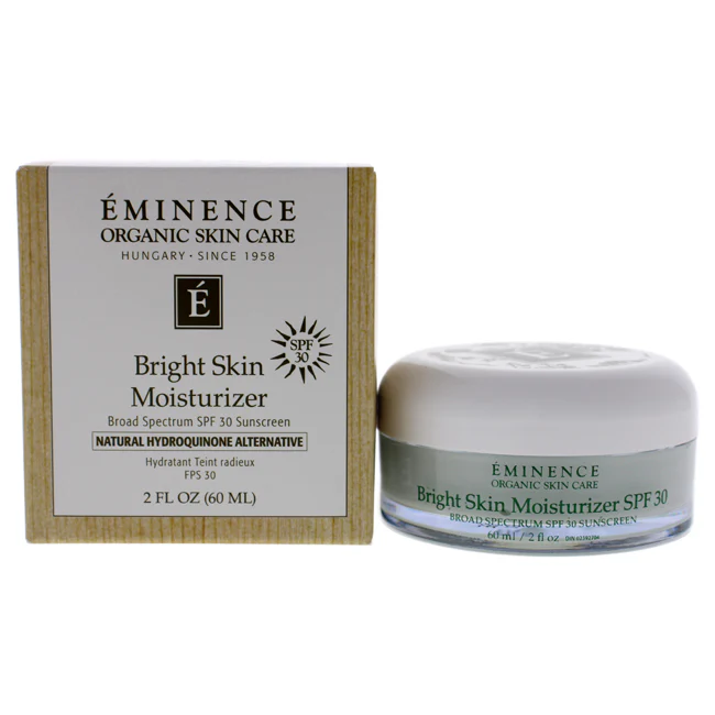 Eminence Bright Skin Moisturizer SPF 30 by Eminence for Unisex - 2 oz Sunscreen - Olabens