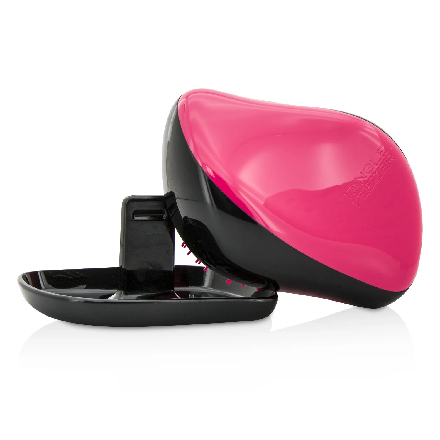 Tangle Teezer Compact Styler On-The-Go Detangling Hair Brush - # Pink Sizzle  1pc - Olabens
