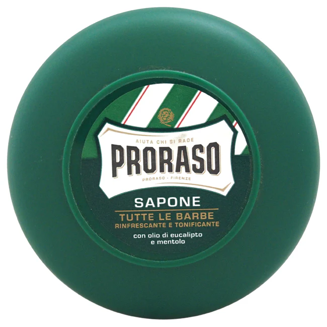 Proraso Refreshing And Invigorating Shaving Soap With Eucalyptus Oil & Menthol by Proraso for Men - 2.6 oz Shaving Soap - Olabens