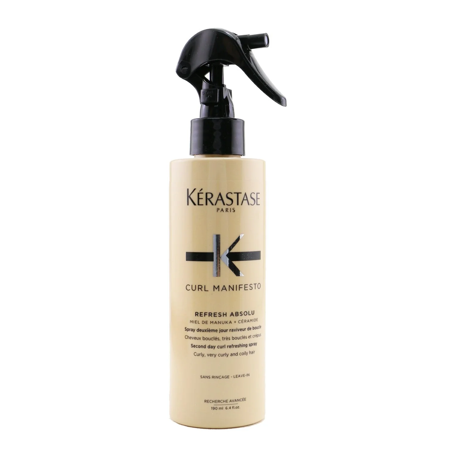 Kerastase Curl Manifesto Refresh Absolu Second Day Curl Refreshing Spray (For Curly, Very Curly & Coily Hair)  190ml/6.4oz - Olabens