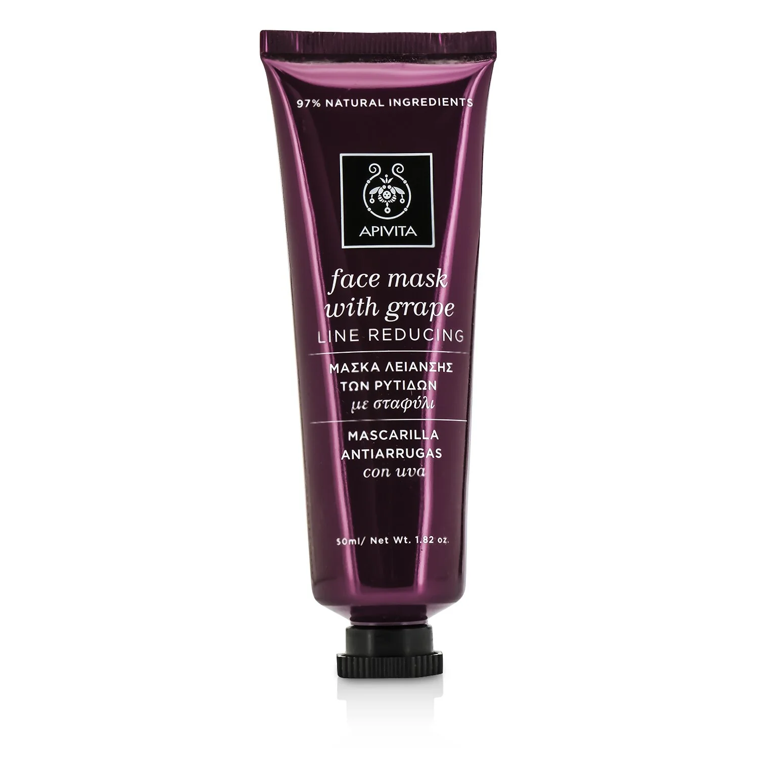 Apivita Face Mask with Grape - Line Reducing  50ml/1.82oz - Olabens