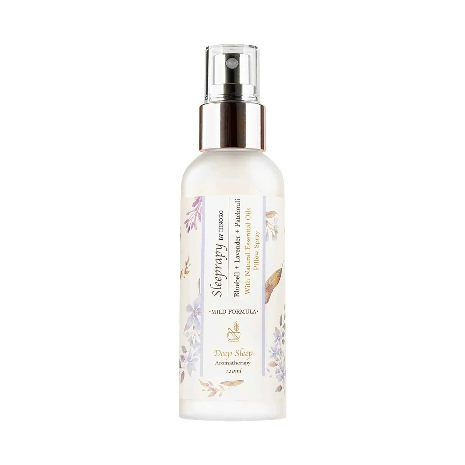 HINOKO Sleeprapy Natural Aromatherapy Pillow Spray - Deep Sleep: Bluebell + Lavender + Patchouli  Fixed Size - Olabens