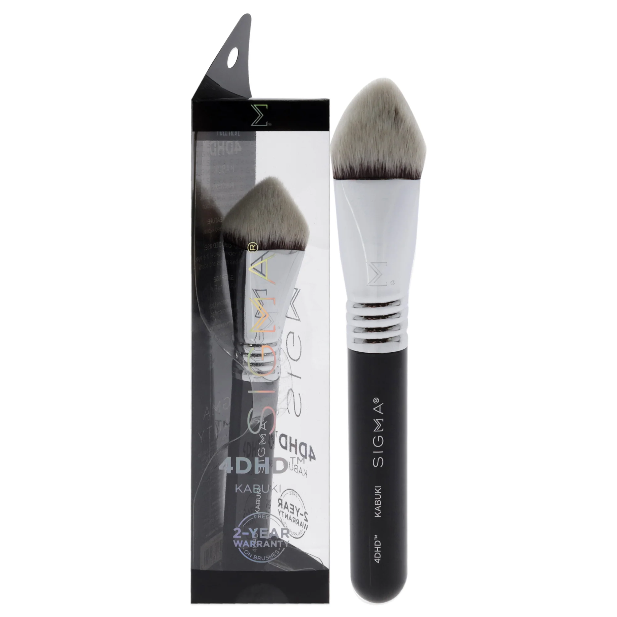 4DHD Kabuki Brush - Black by SIGMA for Women - 1 Pc Brush - Olabens