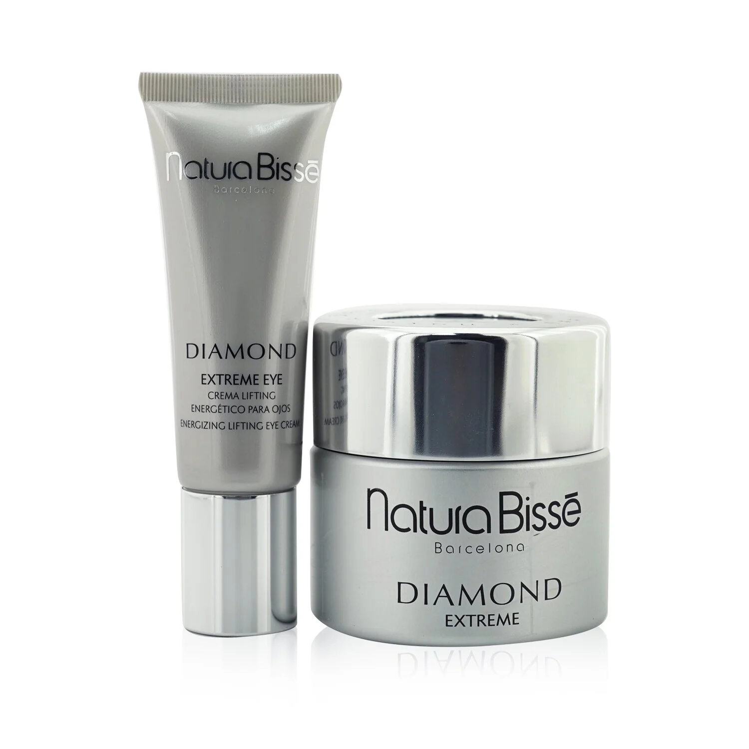 Natura Bisse Diamond Gift Set: 1x Diamond Extreme 50ml + 1x Diamond Extreme Eye 25ml  2pcs - Olabens