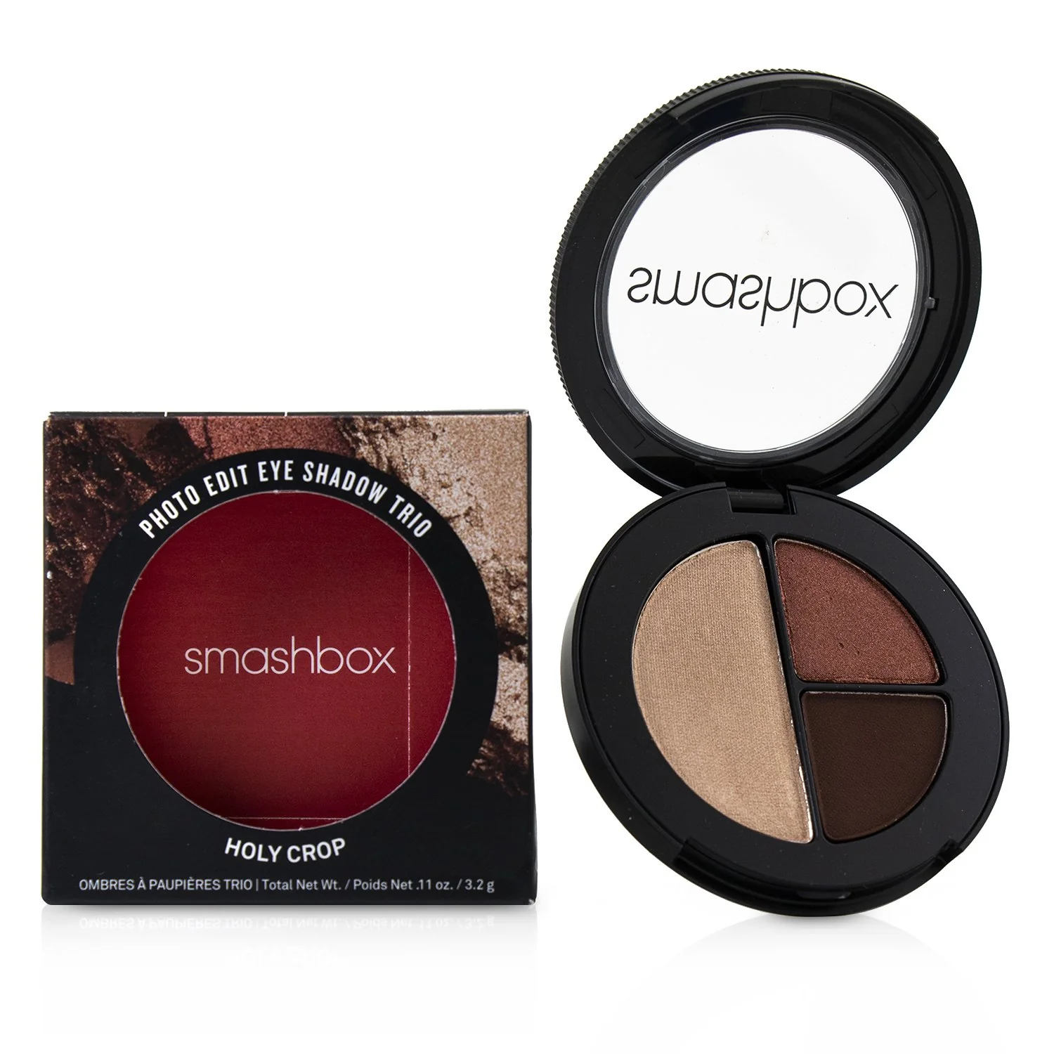 Smashbox Photo Edit Eye Shadow Trio - # Punked (Blackout, Punked, Rock Icon)  3.2g/0.11oz - Olabens