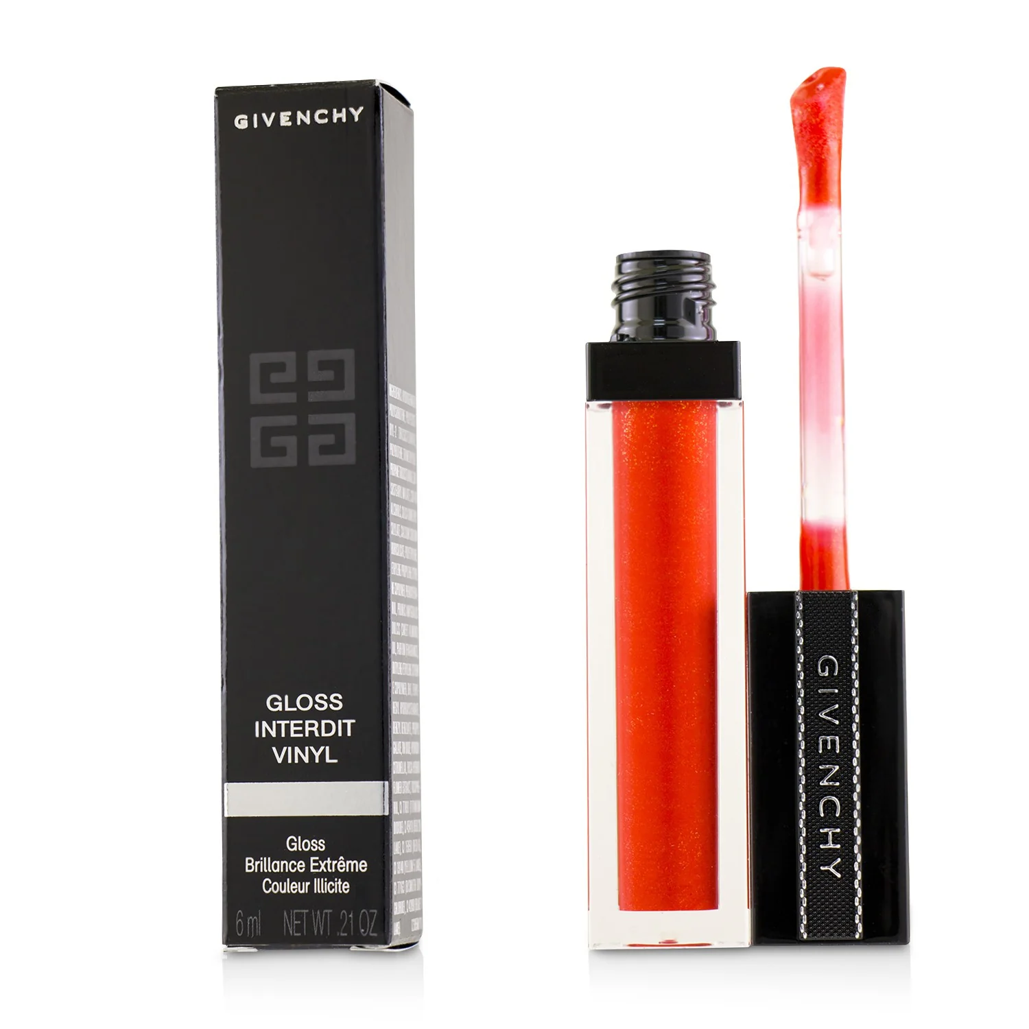 Givenchy Gloss Interdit Vinyl - # 12 Rouge Thriller  6m/0.21oz - Olabens