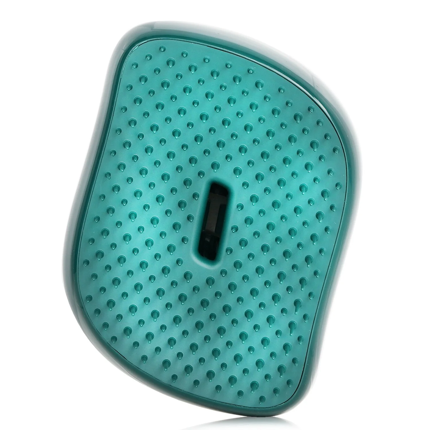 Tangle Teezer Compact Styler On-The-Go Detangling Hair Brush - # Emerald Green  1pc - Olabens