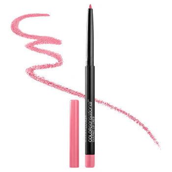 Maybelline New York Color Sensational Shaping Lip Liner Retractable Pencil - Palest Pink 135 - Olabens