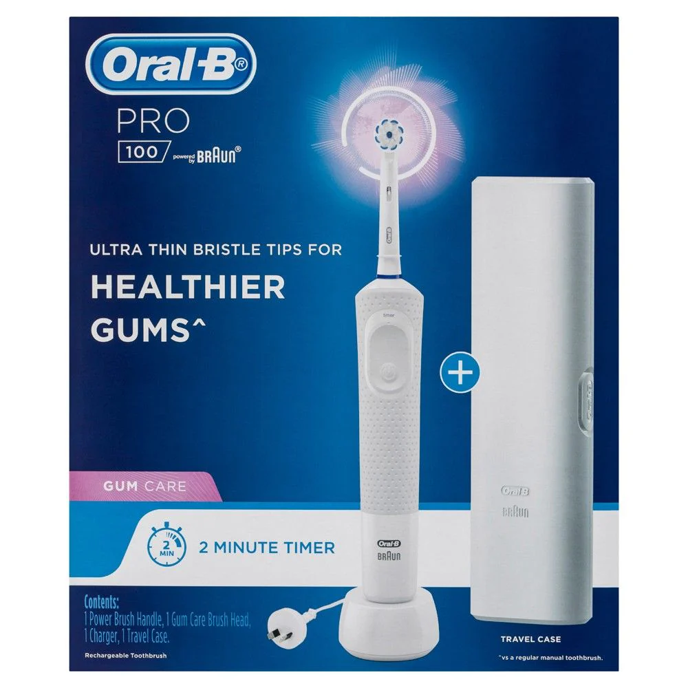 Oral B Power Brush Pro 100 gum Care - Olabens