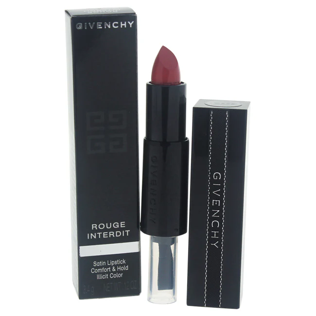 Givenchy Rouge Interdit Satin Lipstick - # 09 Rose Alibi by Givenchy for Women - 0.12 oz Lipstick - Olabens