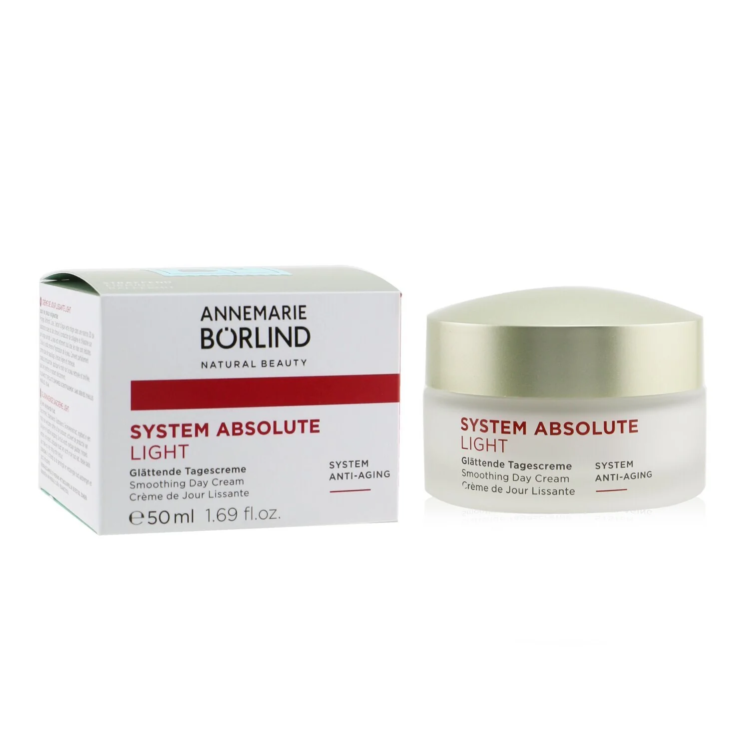 Annemarie Borlind System Absolute System Anti-Aging Smoothing Day Cream Light - For Mature Skin  50ml/1.69oz - Olabens
