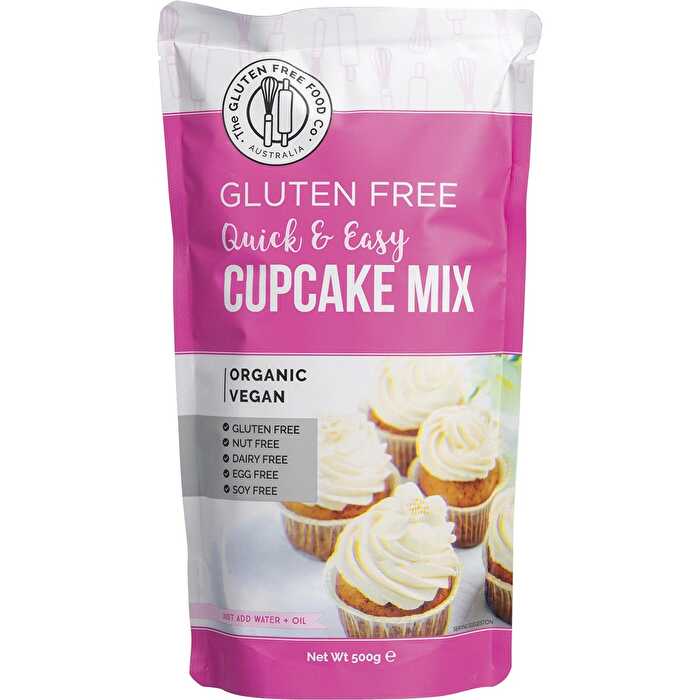 The Gluten Free Food Co. Quick & Easy Cupcake Mix 500g - Olabens
