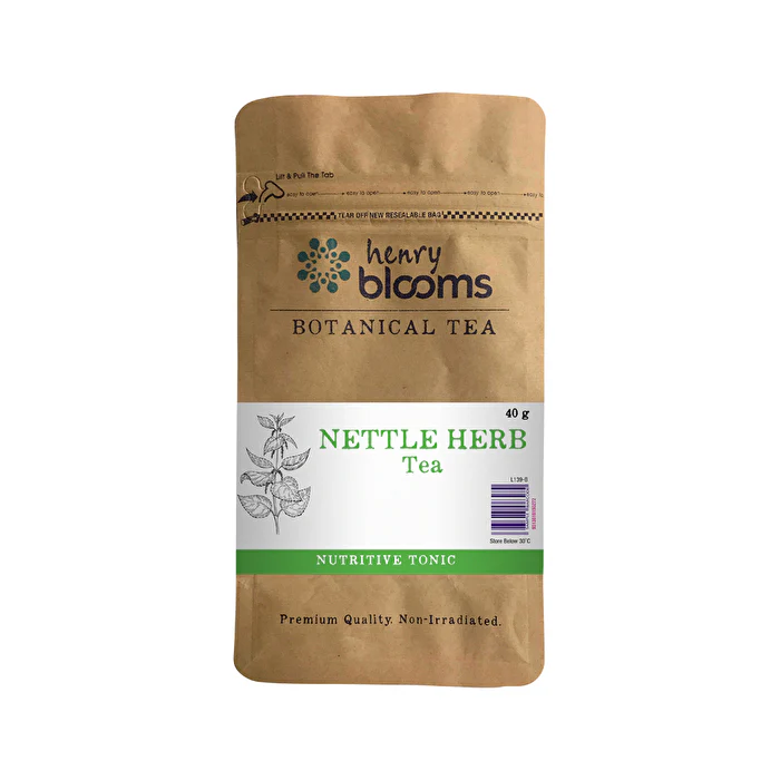 Henry Blooms Nettle Herb Tea 40g - Olabens