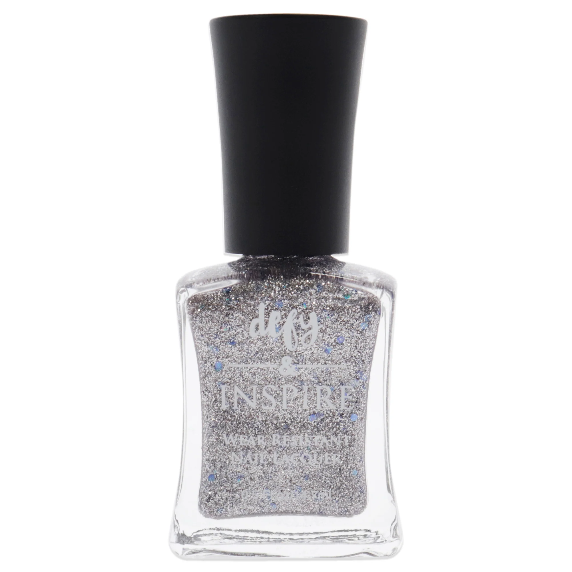 Wear Resistant Nail Lacquer - 520 Crazy Kind Of Beautiful by Defy and Inspire for Women - 0.5 oz Nail Polish - Olabens