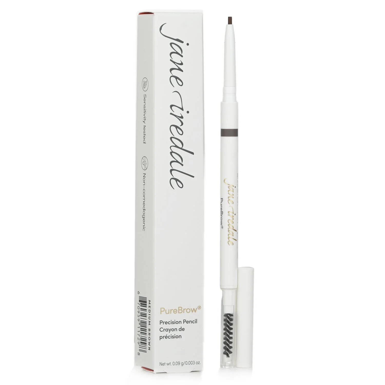 Jane Iredale PureBrow Precision Pencil - Medium Brown  0.09g/0.003oz - Olabens