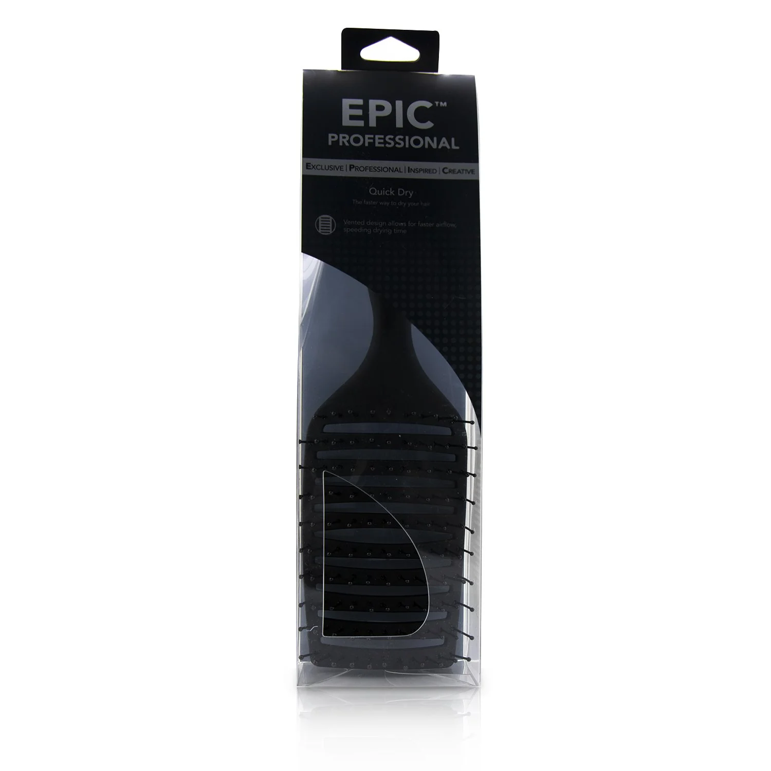 Wet Brush Pro Epic Quick Dry Detangler - # Black  1pc - Olabens