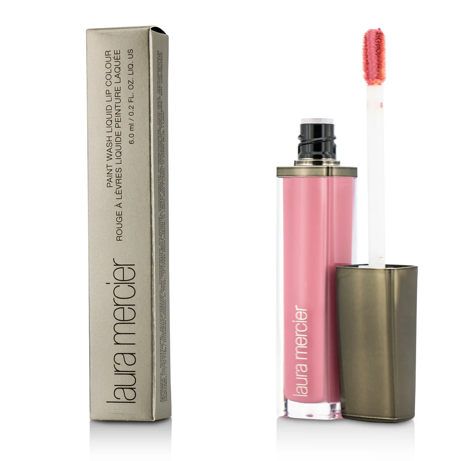 Laura Mercier Paint Wash Liquid Lip Colour - #Petal Pink  6ml/0.2oz - Olabens
