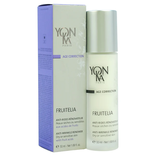 Yonka Age Correction Fruitelia PS Anti-Wrinkle Renewer - Dry or Sensitive Skin by Yonka for Unisex - 1.69 oz Emulsion - Olabens