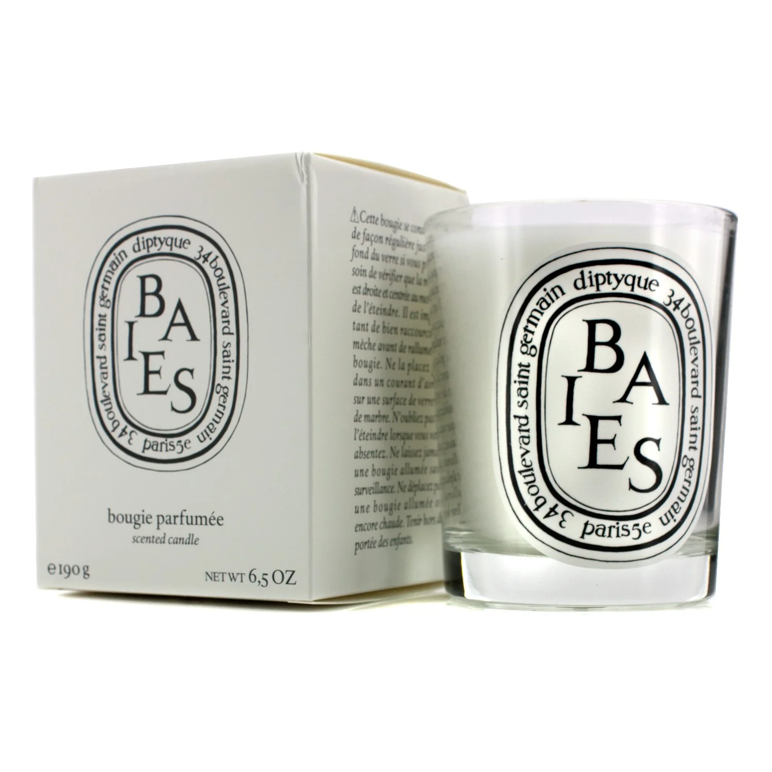Diptyque Scented Candle - Baies (Berries)  190g/6.5oz - Olabens