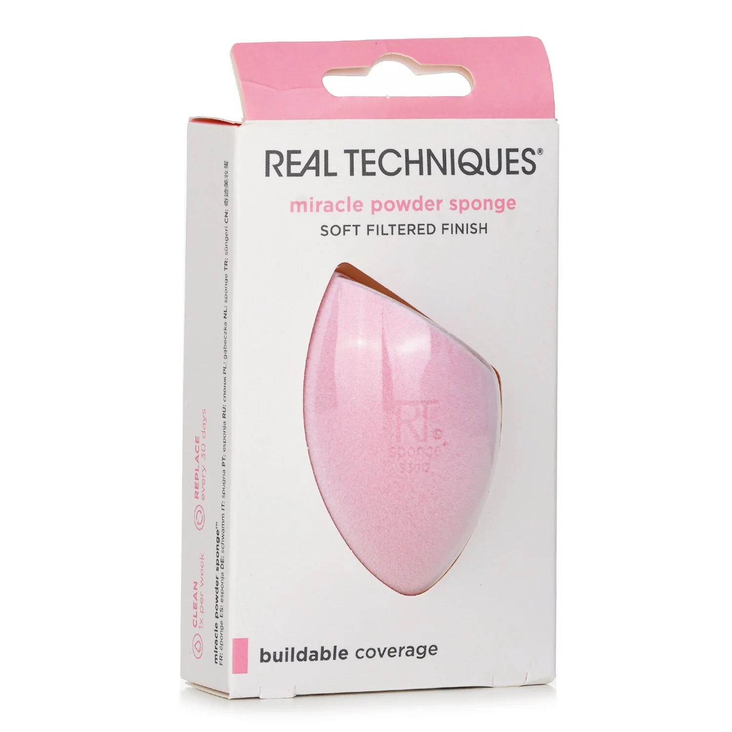 Real Techniques Miracle Powder Sponge  pcs - Olabens