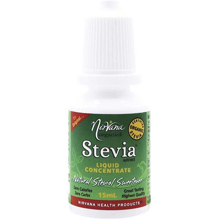 Nirvana Organics Stevia Liquid 15ml - Olabens