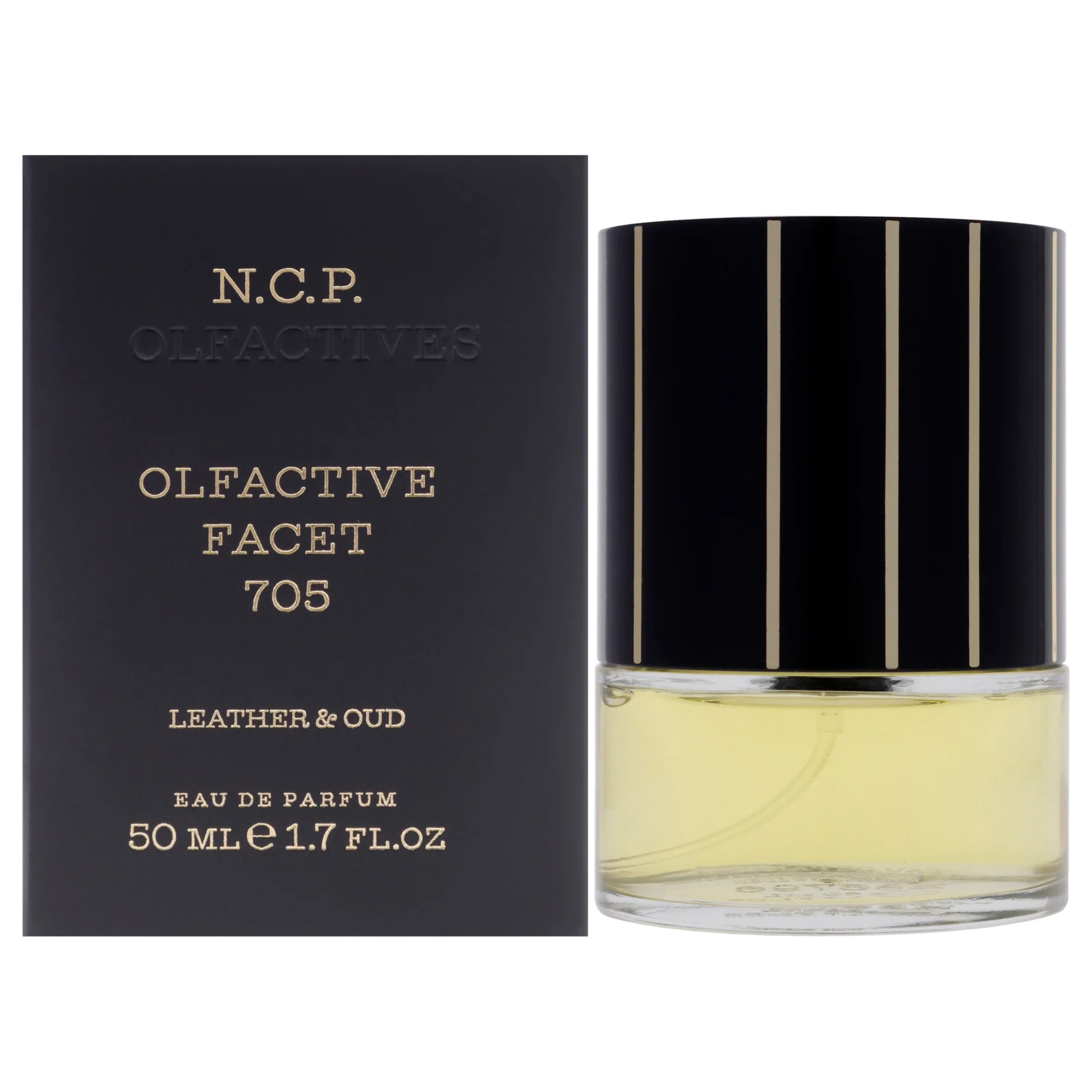 Olfactive Facet - 705 Leather and Oud by NCP for Unisex - 1.7 oz EDP Spray - Olabens