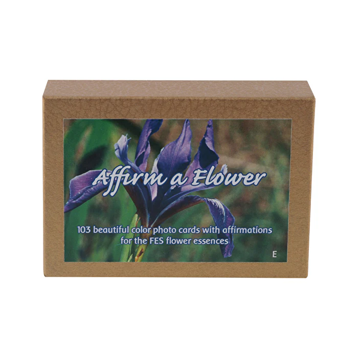 Fes Flower Essences FES Affirm a Flower Cards: Quintessentials Flower Essences x 103 Set - Olabens