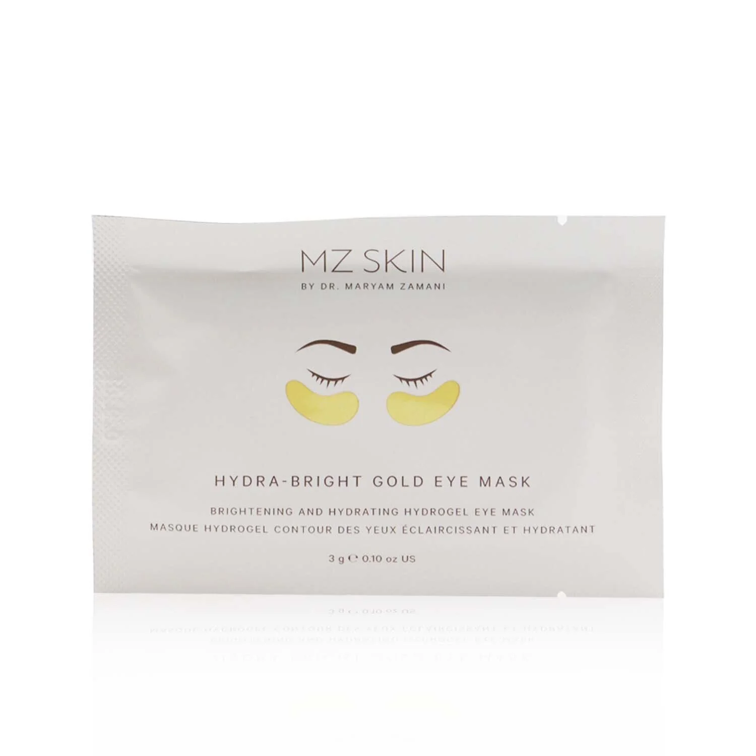 MZ Skin Hydra-Bright Gold Eye Mask  5x 3g/0.1oz - Olabens