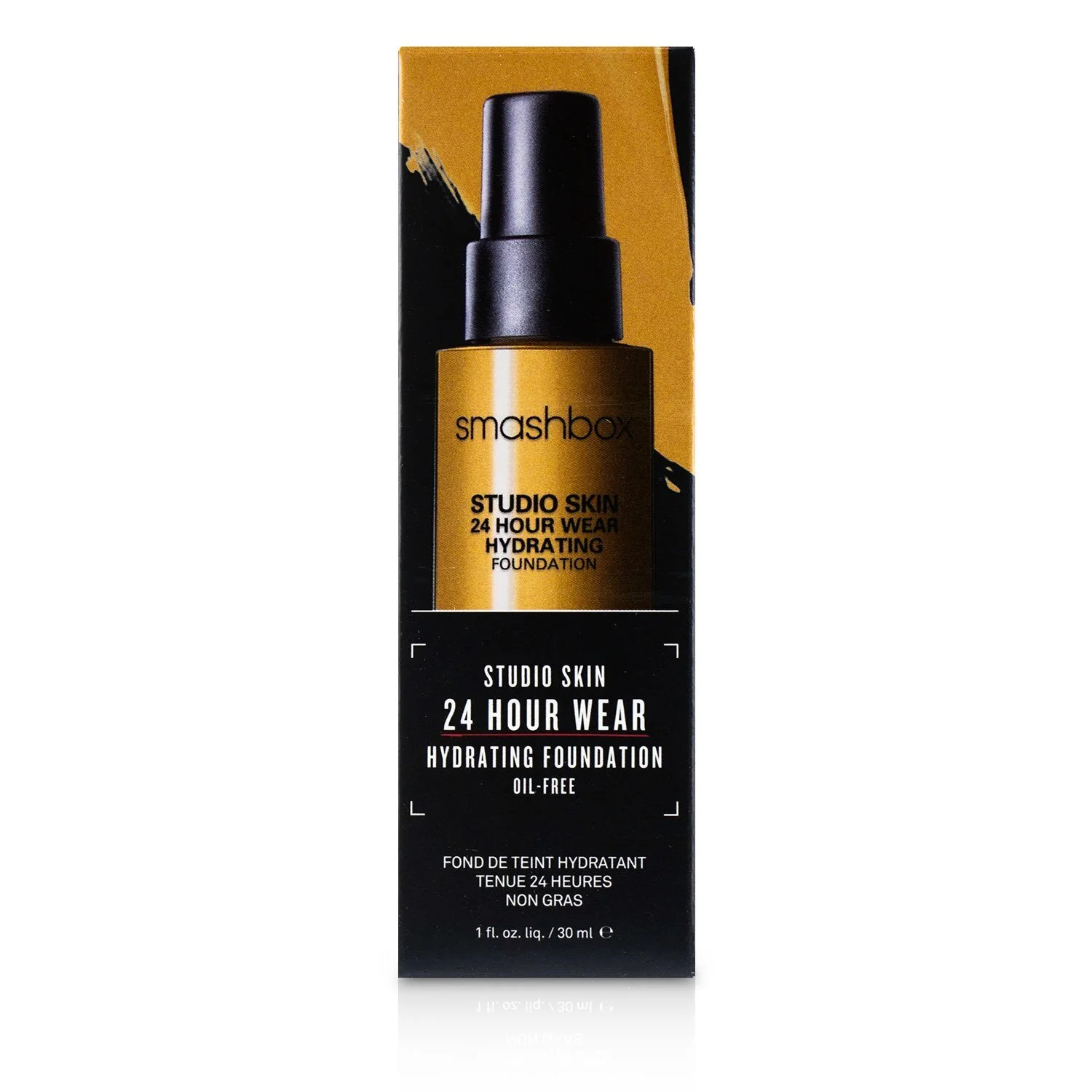 Smashbox Studio Skin 24 Hour Wear Hydrating Foundation - # 3.02 (Medium With Neutral Olive Undertone)  30ml/1oz - Olabens