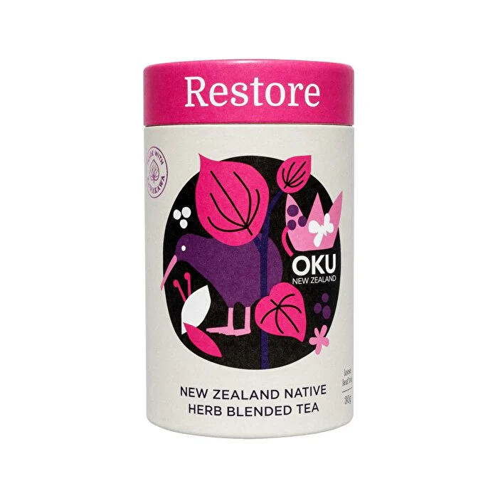 OKU New Zealand Restore Native Herb Blended Tea Loose Leaf 30g - Olabens