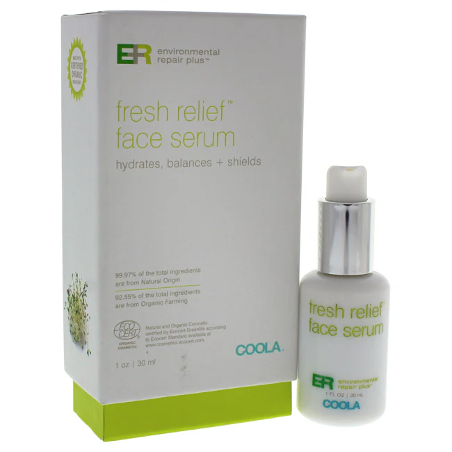 Coola Environmental Repair Plus Fresh Relief Face Serum by Coola for Women - 1 oz Serum - Olabens