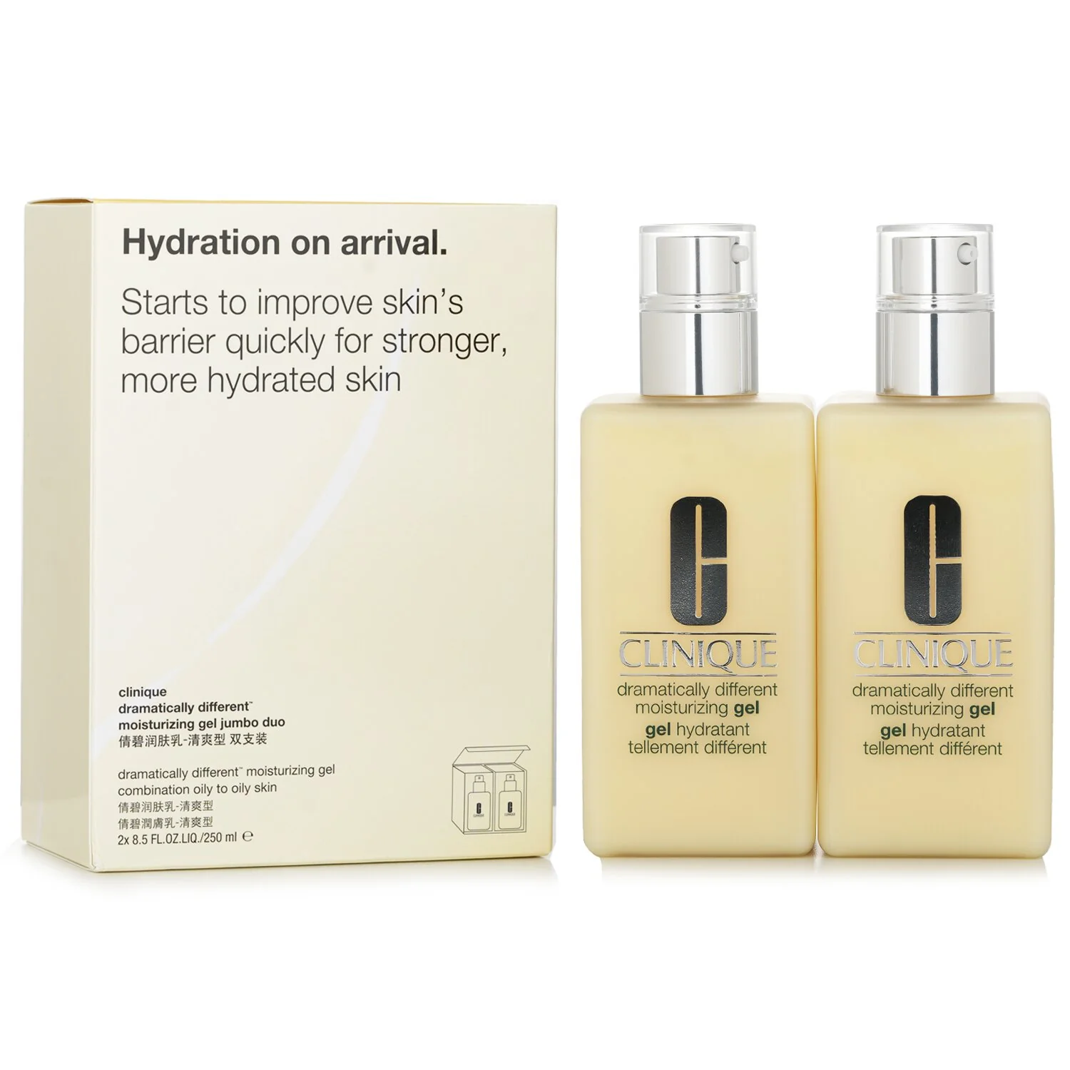 Clinique Dramatically Different Moisturizing Gel Duo  2x250ml/8.5oz - Olabens