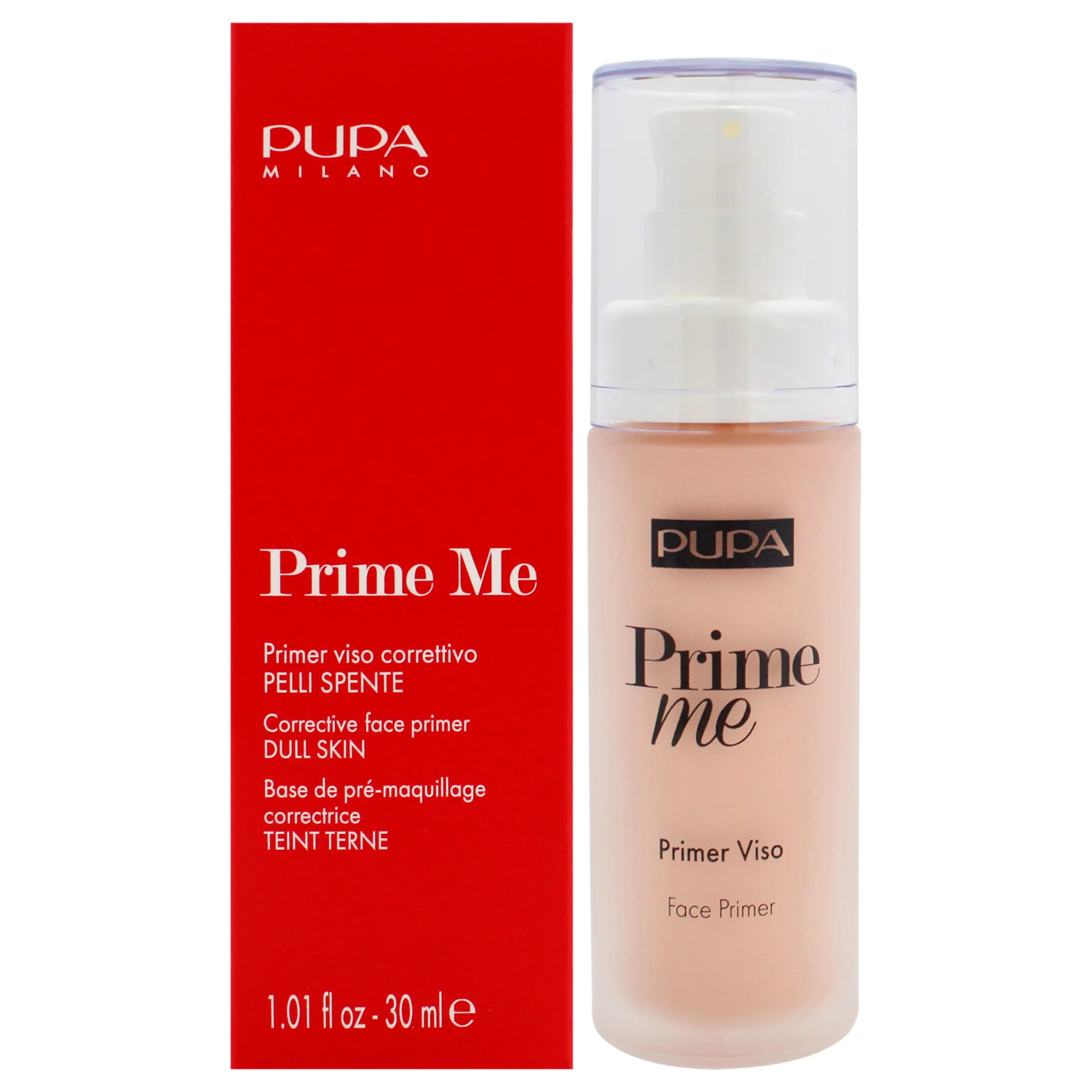 Prime Me Corrective Face Primer - 005 Peach by Pupa Milano for Women - 1 oz Primer - Olabens