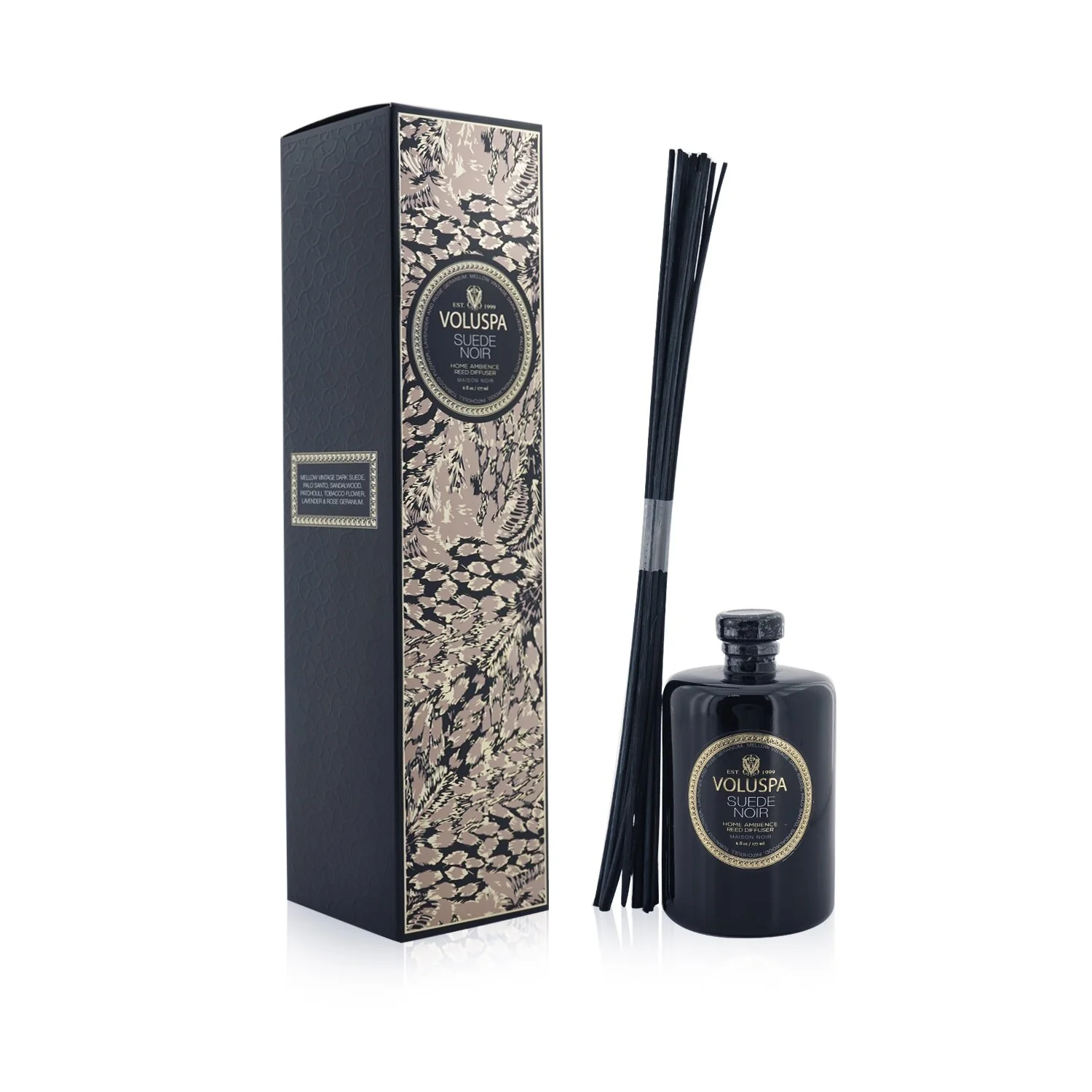 Voluspa Reed Diffuser - Suede Noir  177ml/6oz - Olabens